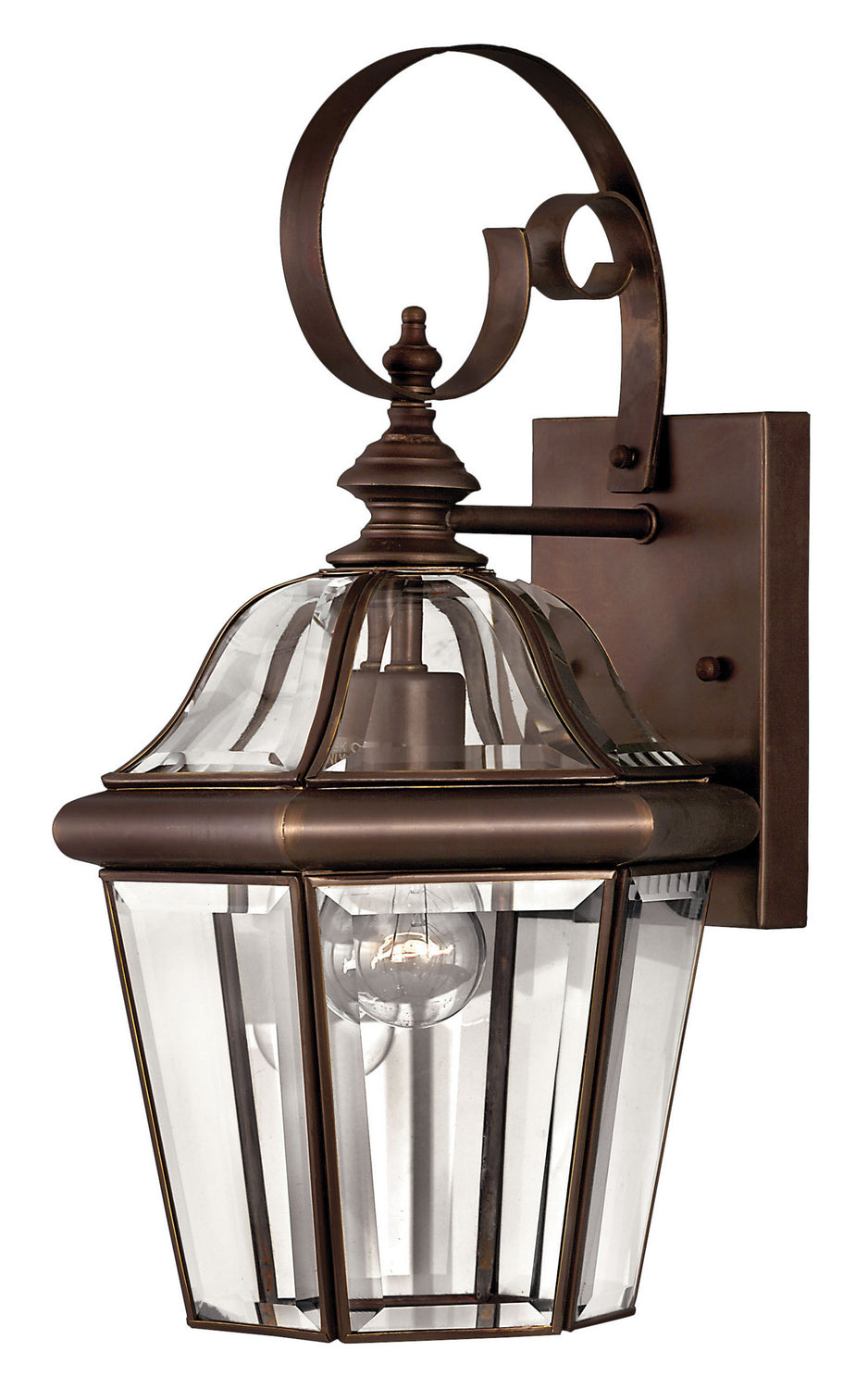 Augusta LED Wall Mount in Copper Bronze