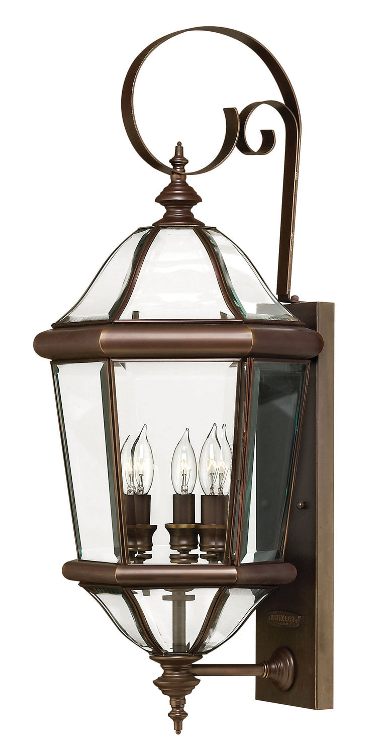Augusta LED Wall Mount in Copper Bronze
