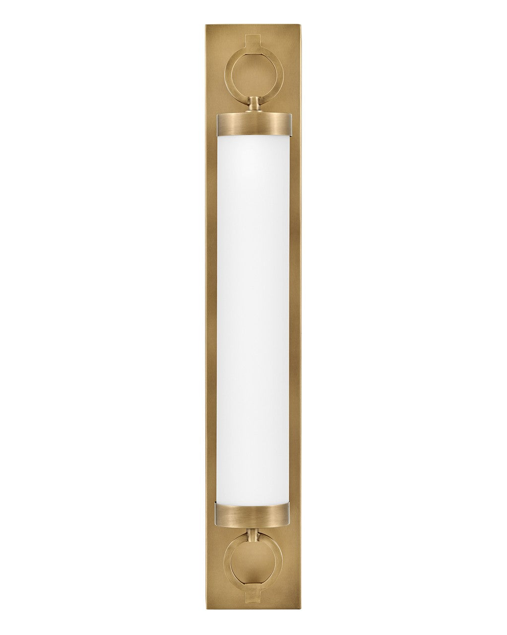 Baylor LED Vanity in Heritage Brass