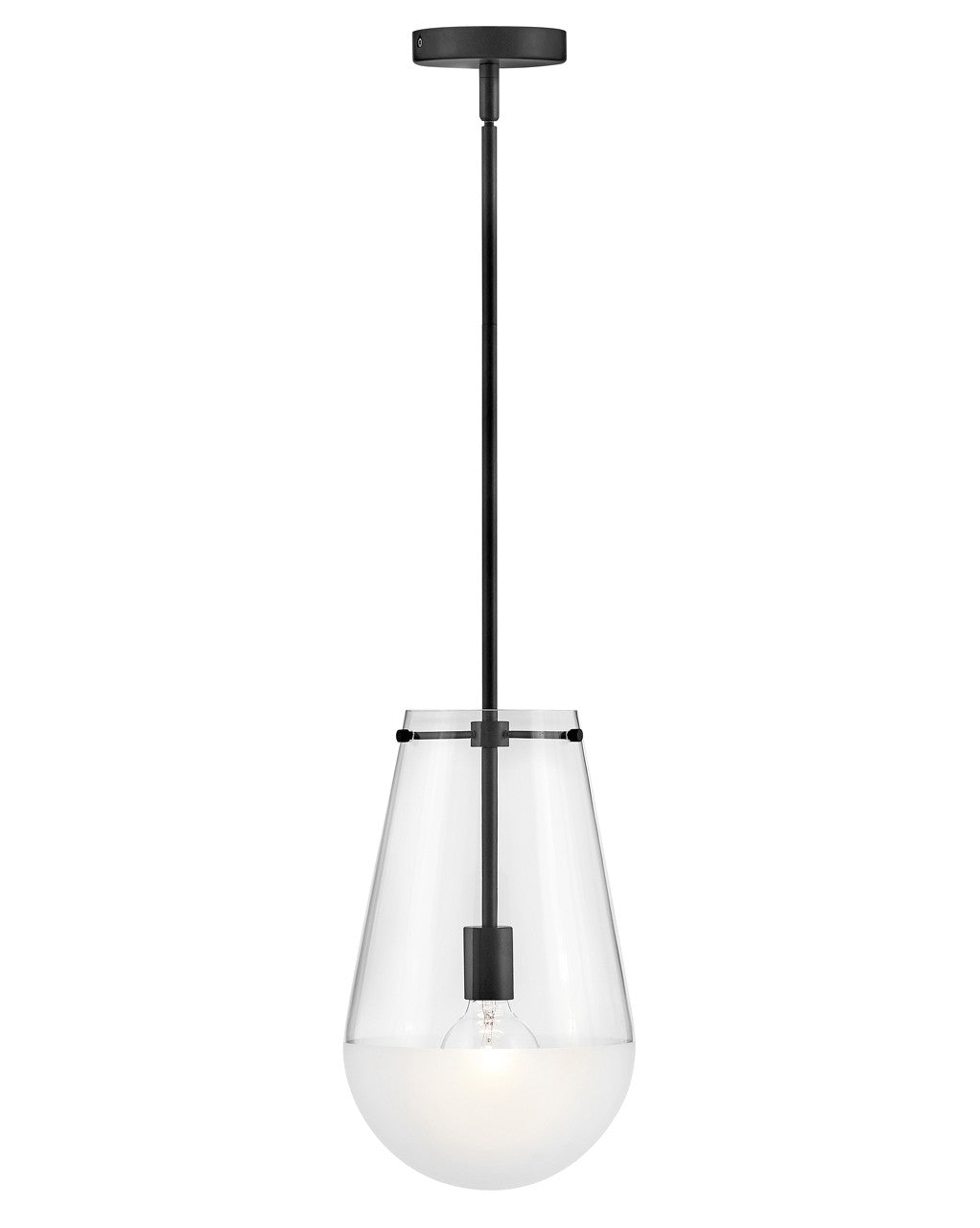 Beck LED Pendant in Black