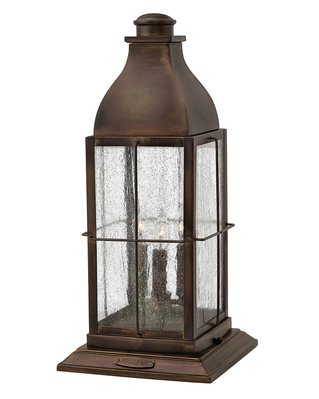 Bingham LED Pier Mount in Sienna