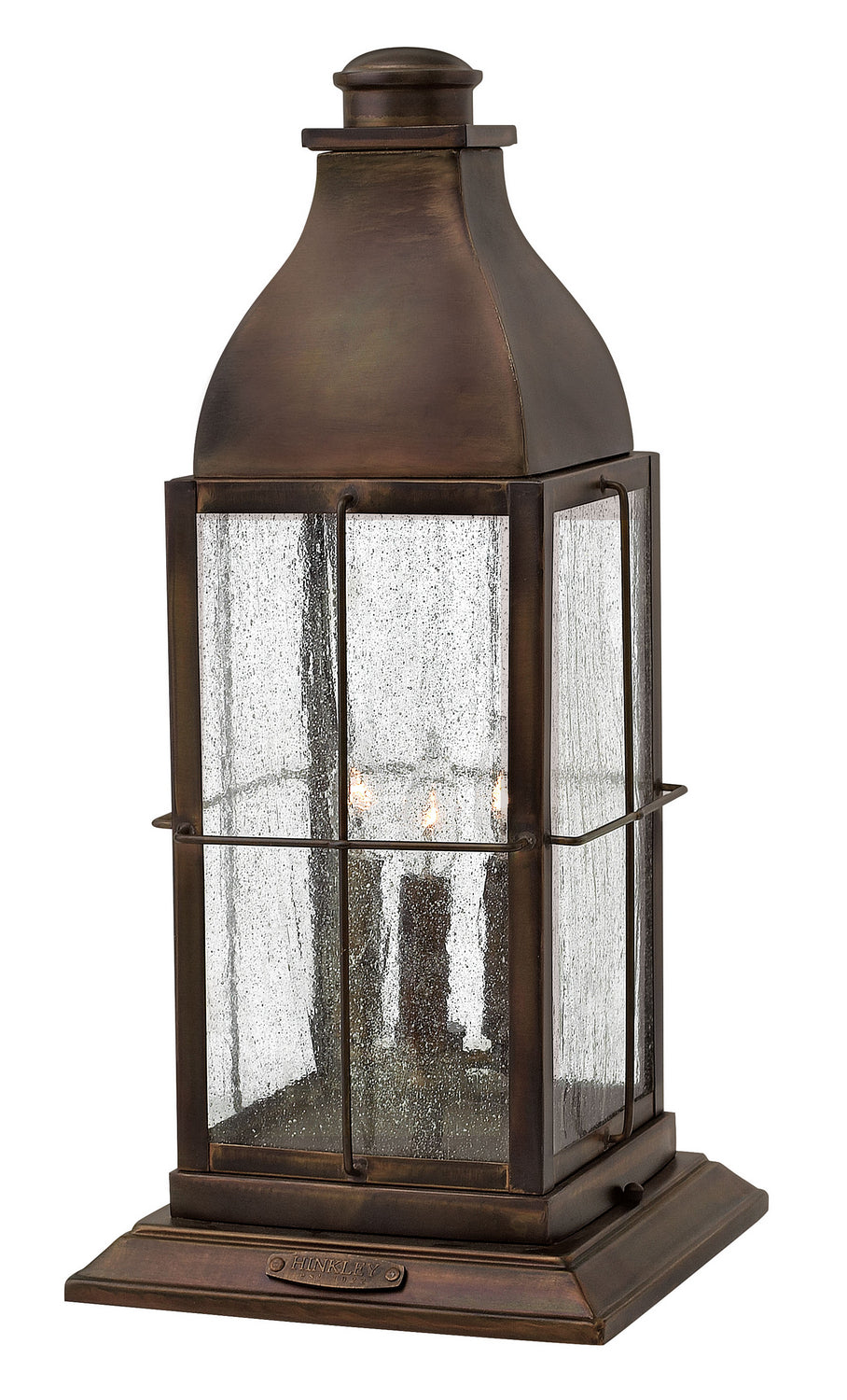 Bingham LED Pier Mount in Sienna