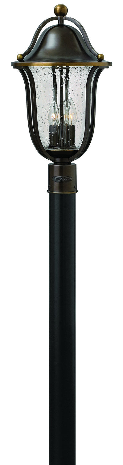 Bolla LED Post Top/ Pier Mount in Olde Bronze
