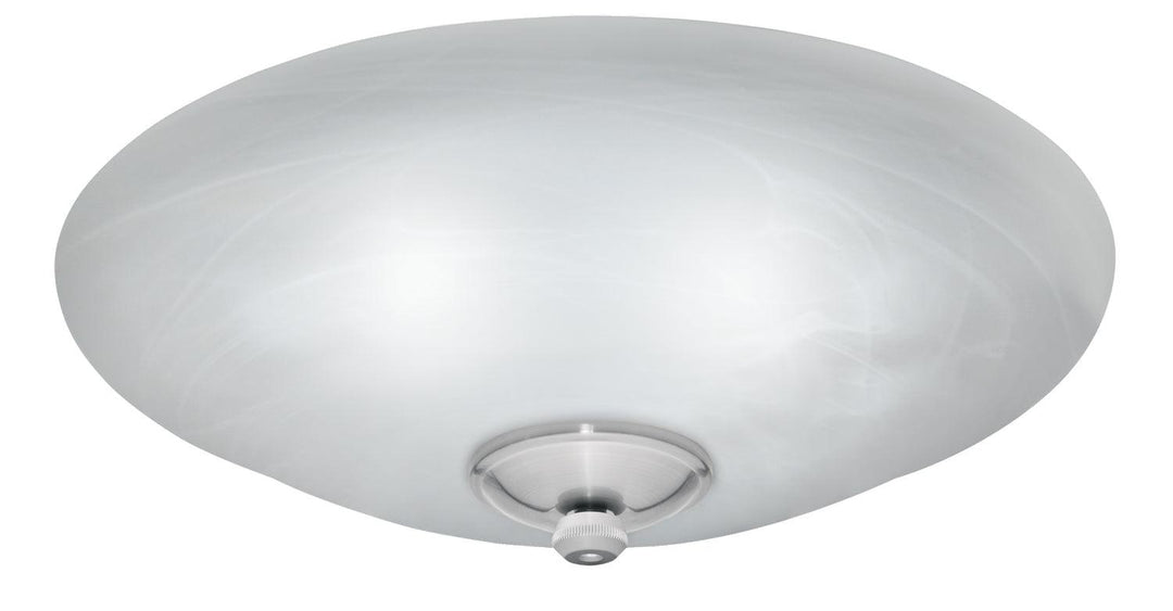 Bowl Light Fixture in Brushed Nickel