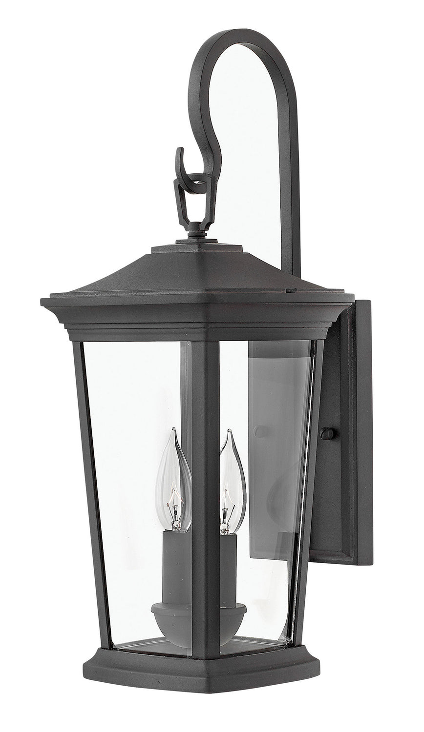 Bromley LED Outdoor Lantern in Museum Black