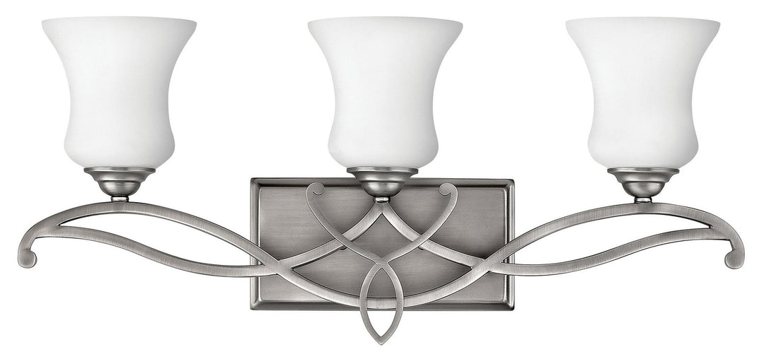 Brooke LED Bath in Antique Nickel