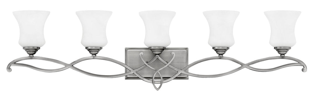 Brooke LED Bath in Antique Nickel