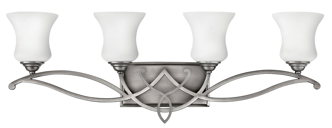 Brooke LED Bath in Antique Nickel