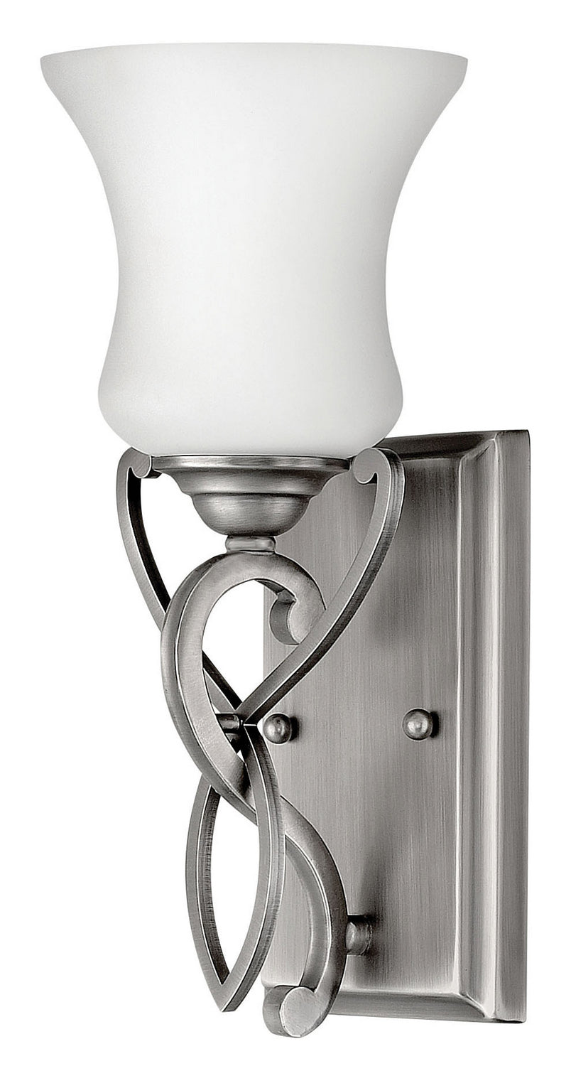 Brooke LED Bath Sconce in Antique Nickel