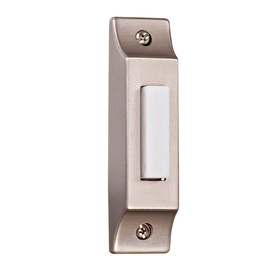 Builder Surface Mount Buttons Surface Mount Lighted Push Button in Pewter