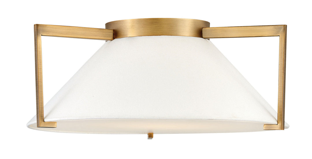 Calla LED Foyer Pendant in Brushed Bronze