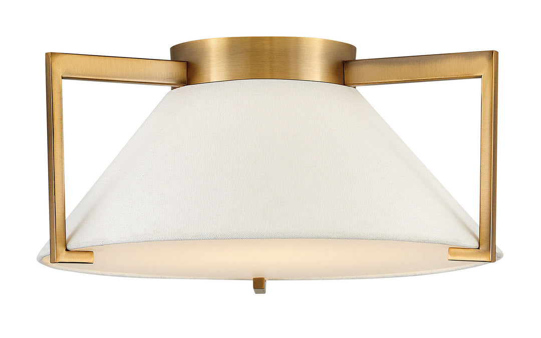 Calla LED Foyer Pendant in Brushed Bronze