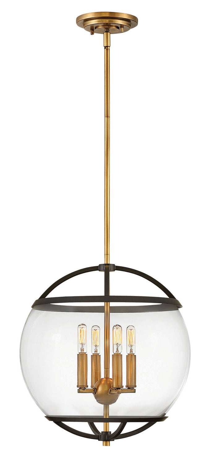 Calvin LED Chandelier in Black