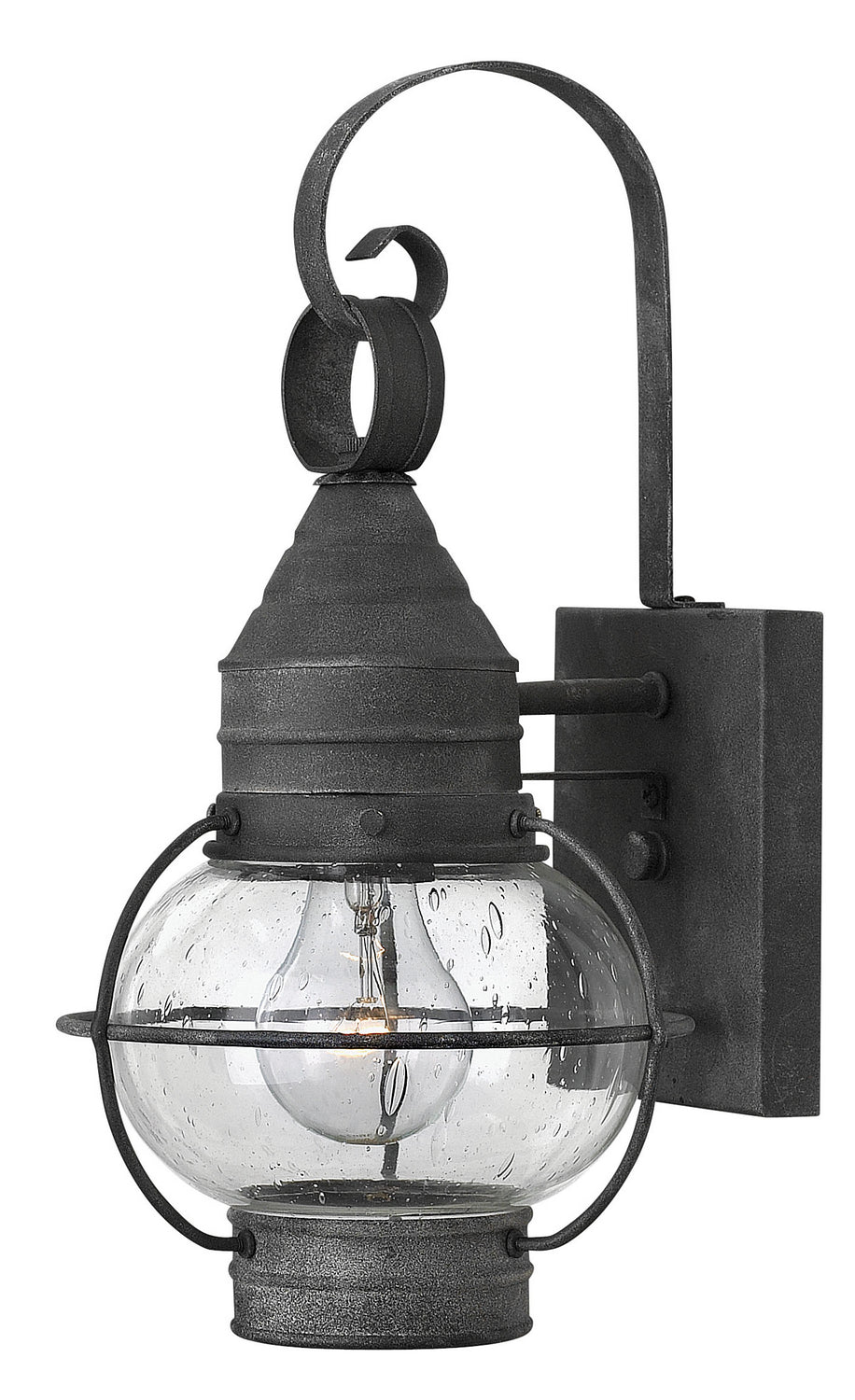 Cape Cod LED Wall Mount in Aged Zinc