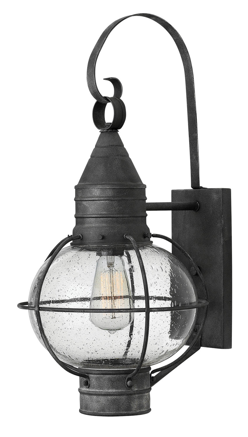 Cape Cod LED Wall Mount in Aged Zinc