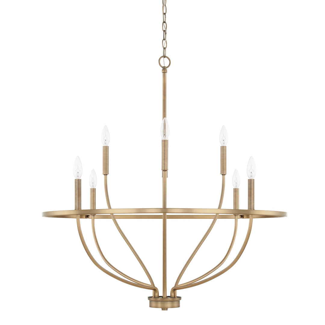 Capital Lighting Eight Light Chandelier