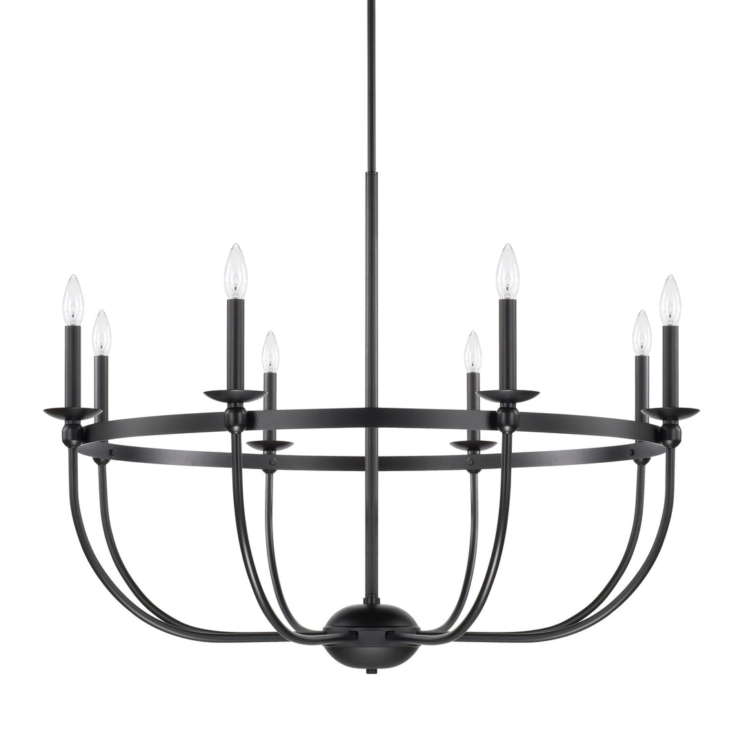 Capital Lighting Eight Light Chandelier
