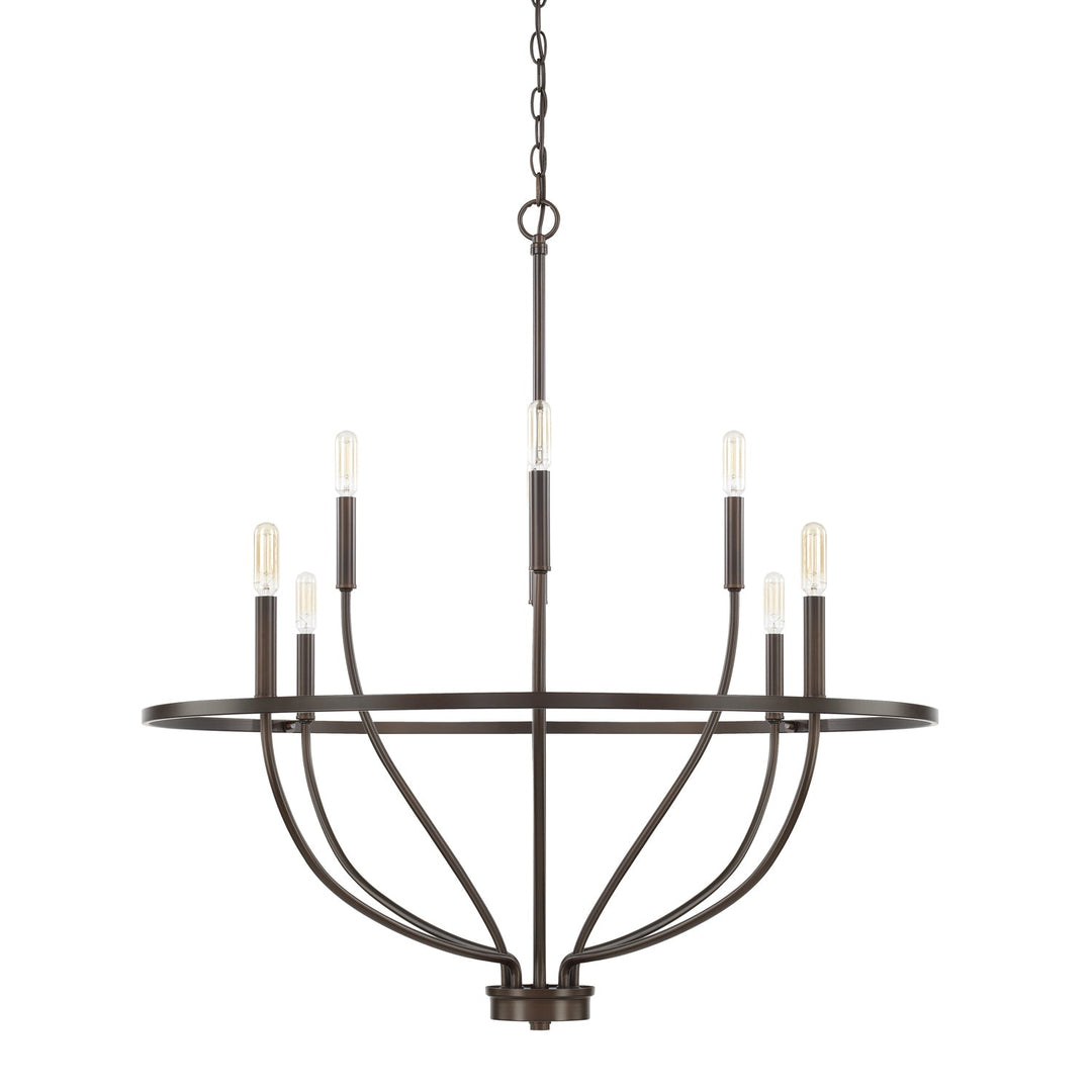Capital Lighting Eight Light Chandelier