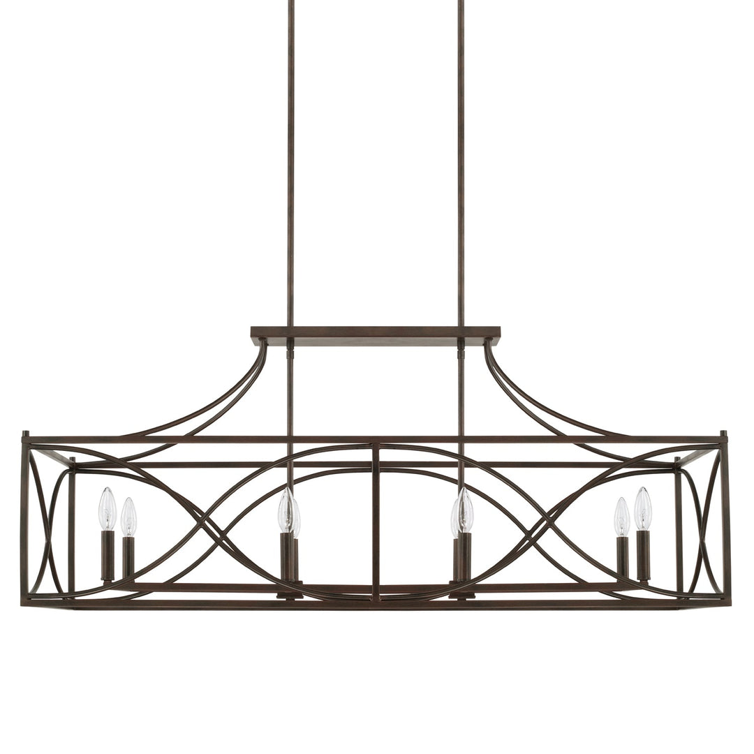 Capital Lighting Eight Light Island Pendant