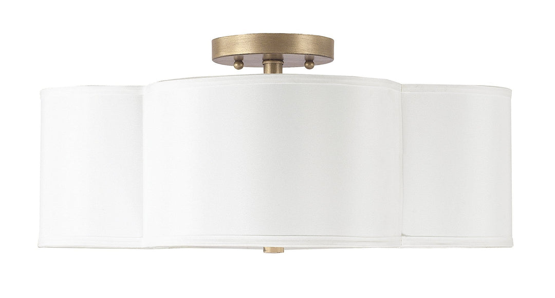 Capital Lighting Four Light Semi-Flush Mount
