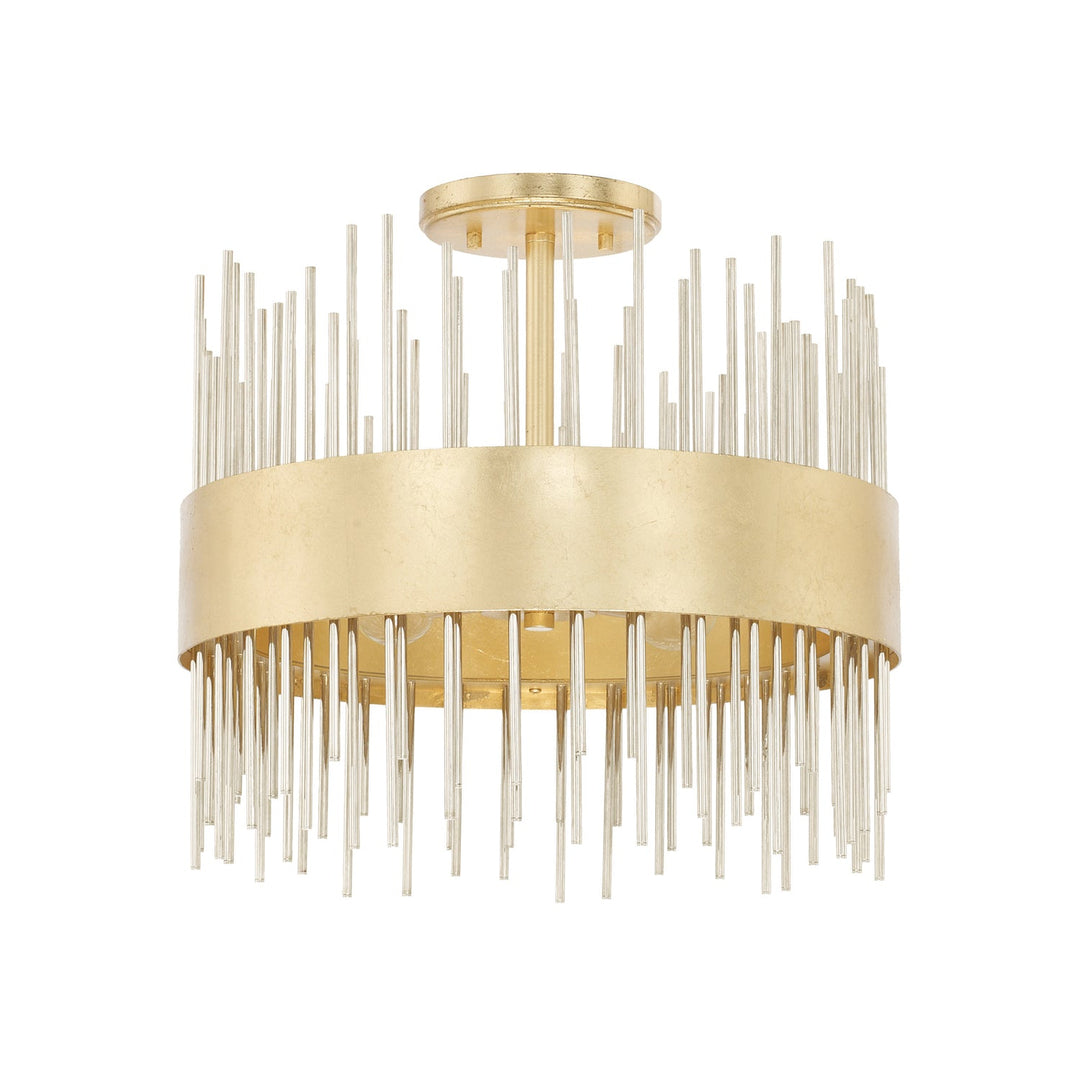 Capital Lighting Four Light Semi-Flush Mount