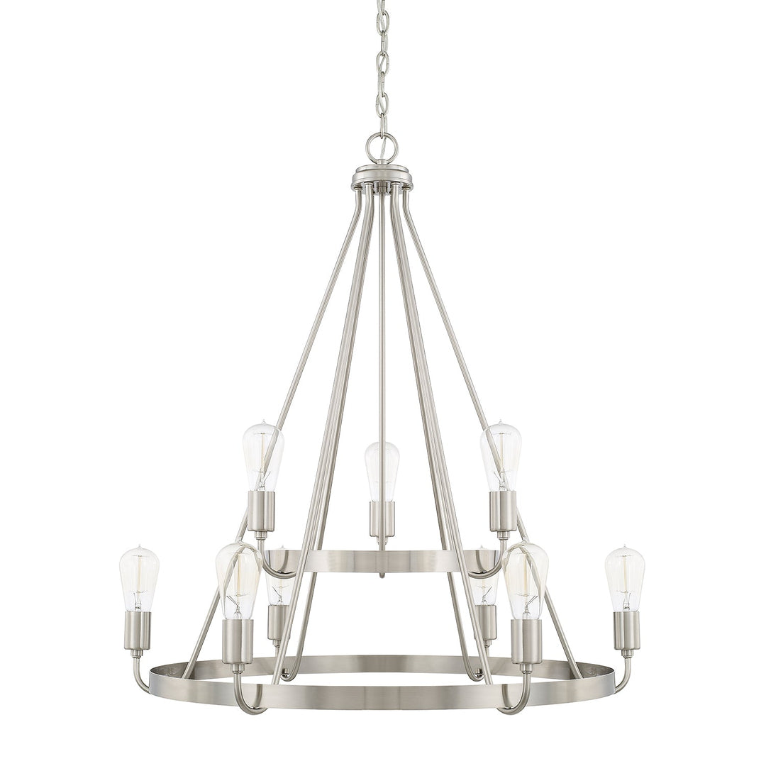 Capital Lighting Nine Light Chandelier