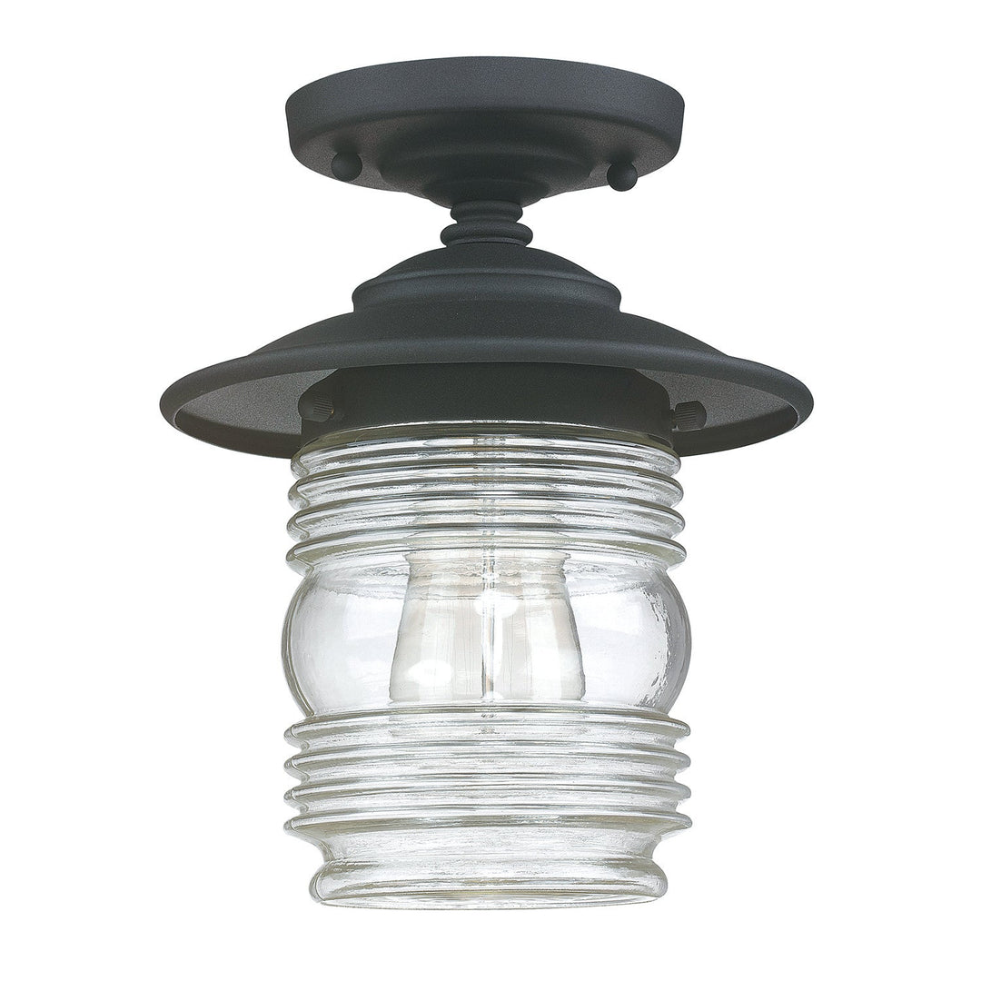 Capital Lighting One Light Outdoor Flush Mount