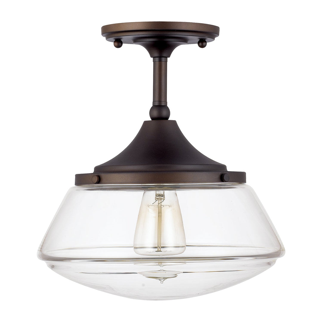 Capital Lighting One Light Semi-Flush Mount