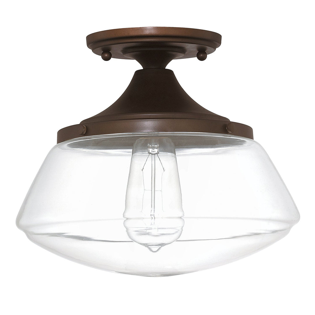 Capital Lighting One Light Semi-Flush Mount
