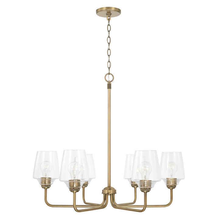 Capital Lighting Six Light Chandelier