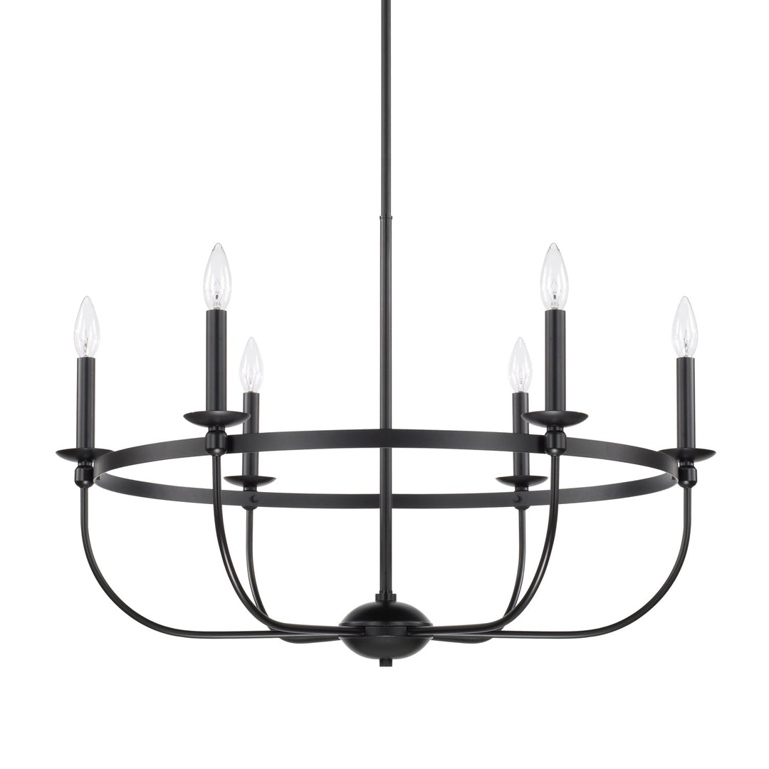 Capital Lighting Six Light Chandelier