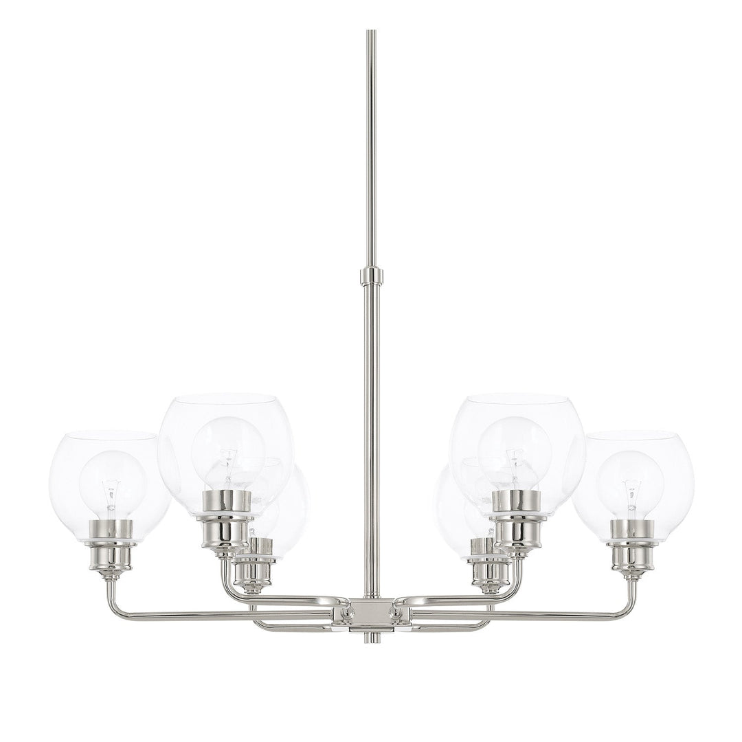 Capital Lighting Six Light Chandelier