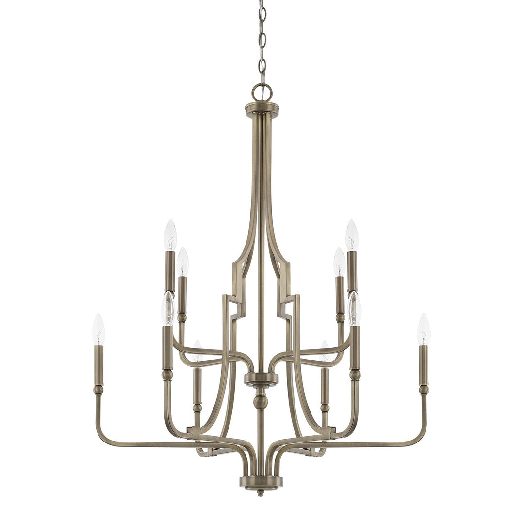 Capital Lighting Ten Light Chandelier