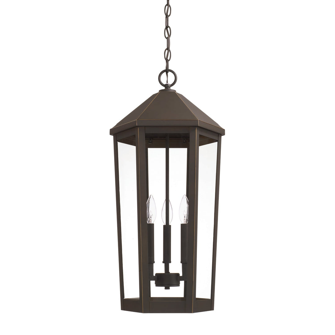Capital Lighting Three Light Outdoor Hanging Lantern