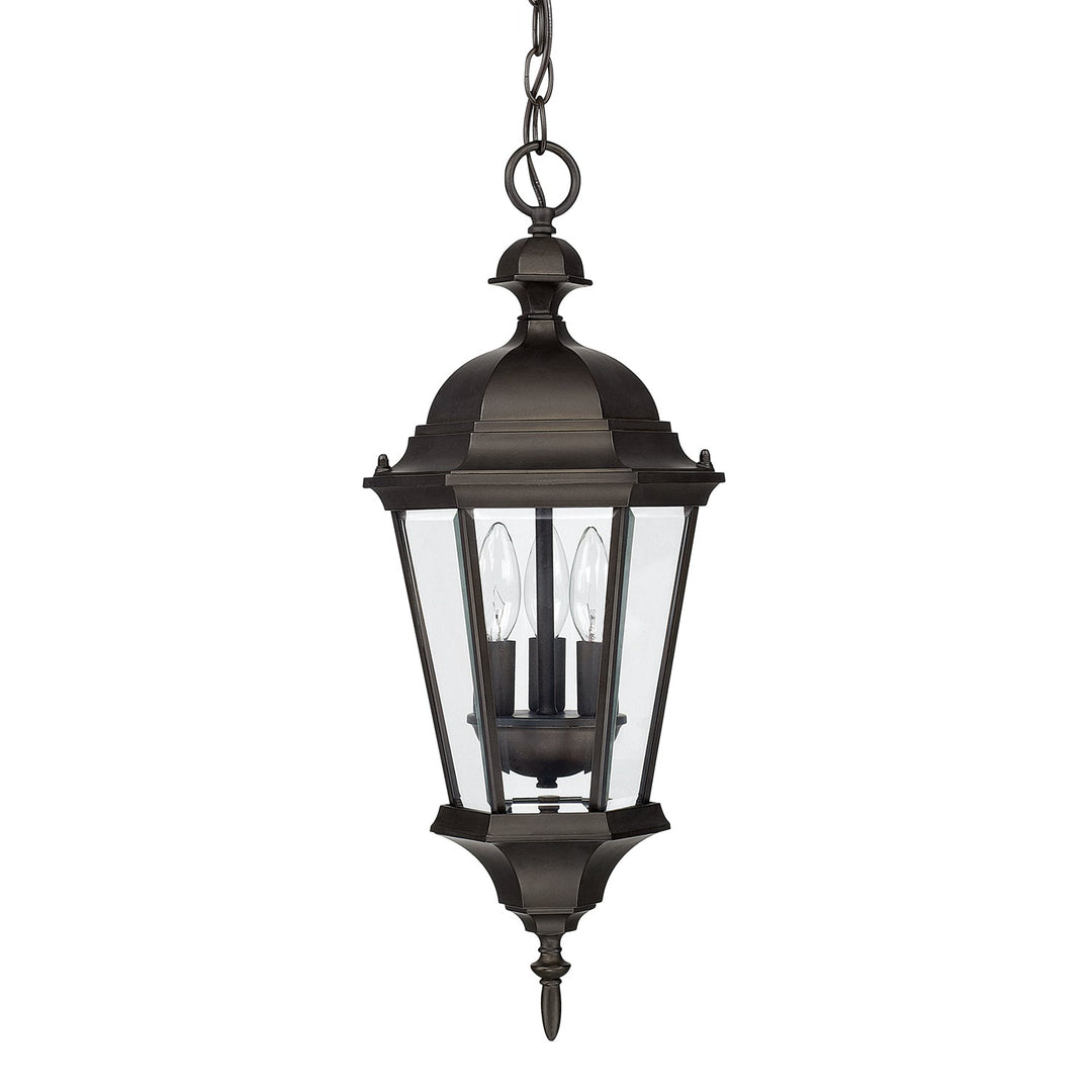 Capital Lighting Three Light Outdoor Hanging Lantern