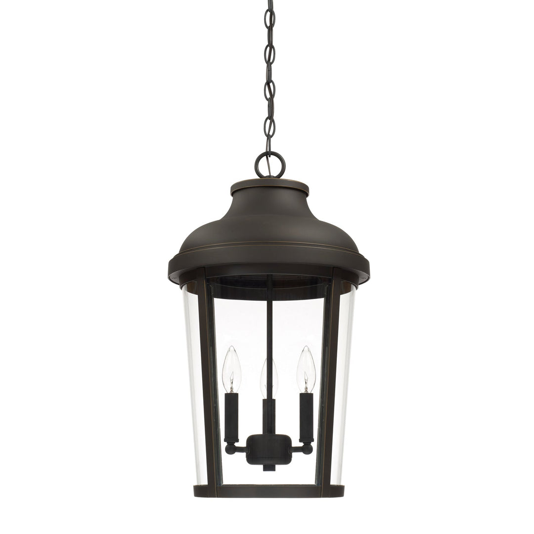 Capital Lighting Three Light Outdoor Hanging Lantern