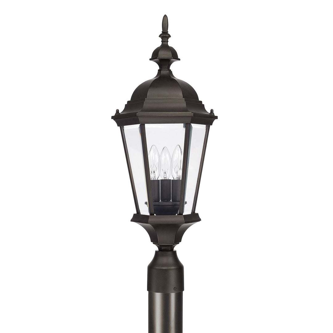 Capital Lighting Three Light Outdoor Post Lantern