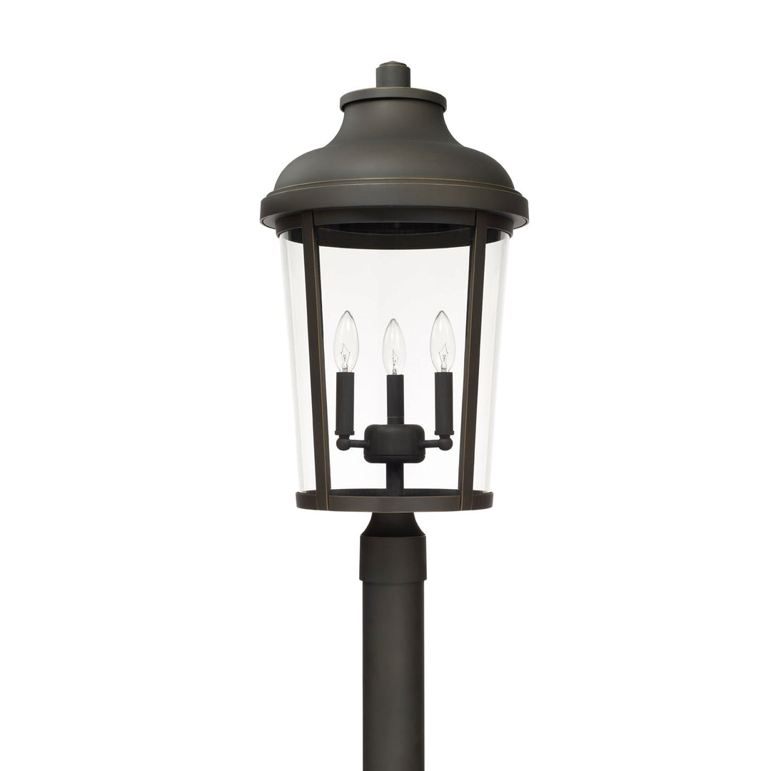 Capital Lighting Three Light Outdoor Post Lantern