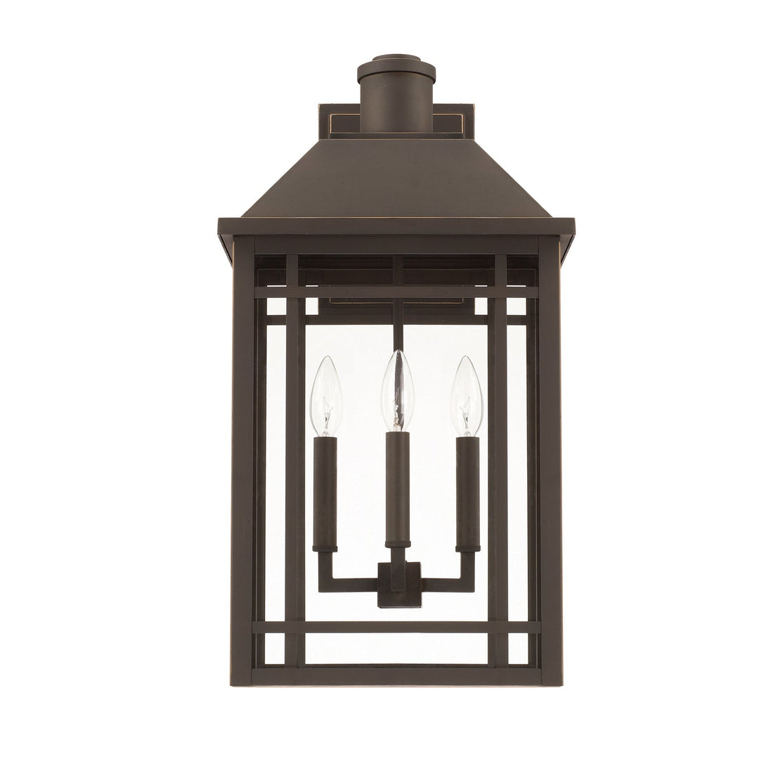 Capital Lighting Three Light Outdoor Wall Lantern