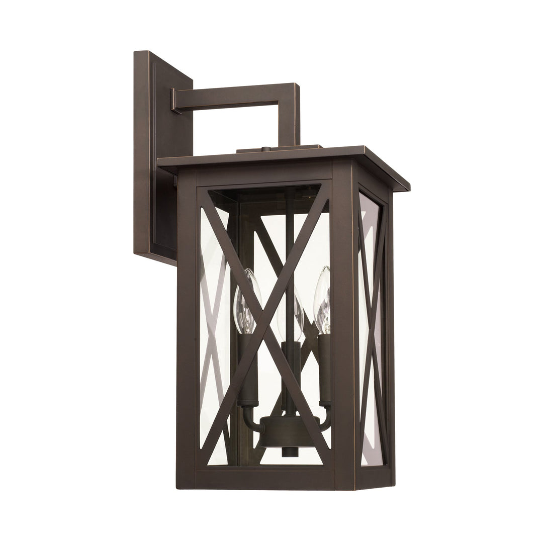 Capital Lighting Three Light Outdoor Wall Lantern