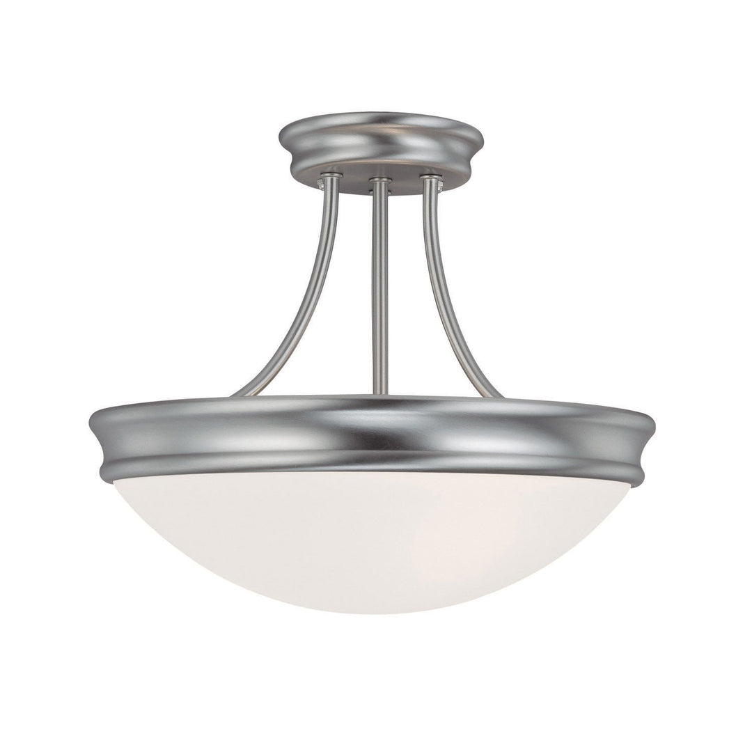 Capital Lighting Three Light Semi-Flush Mount