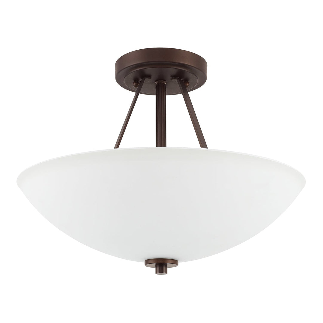 Capital Lighting Two Light Semi-Flush Mount