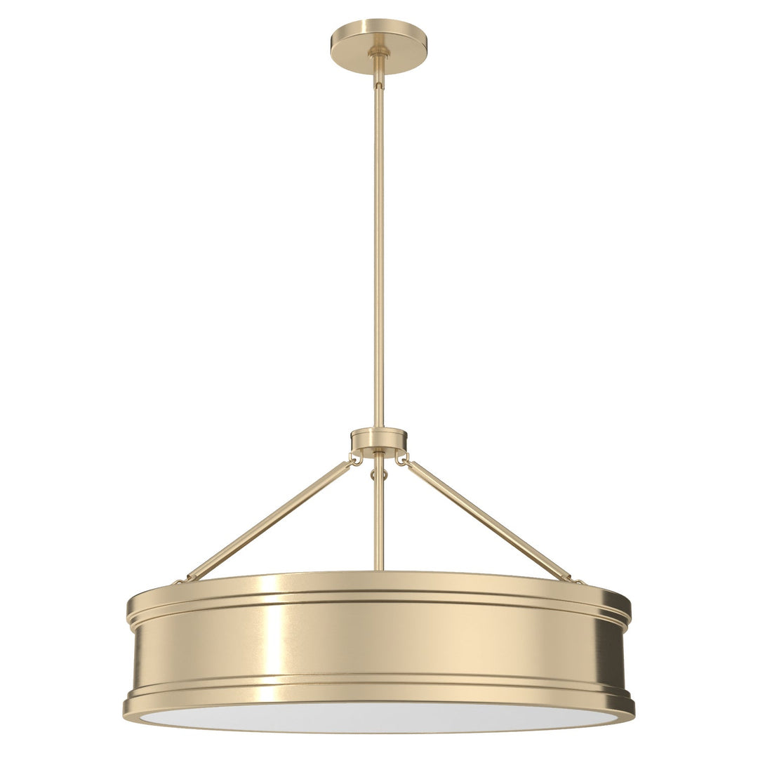 Capshaw Six Light Pendant in Alturas Gold