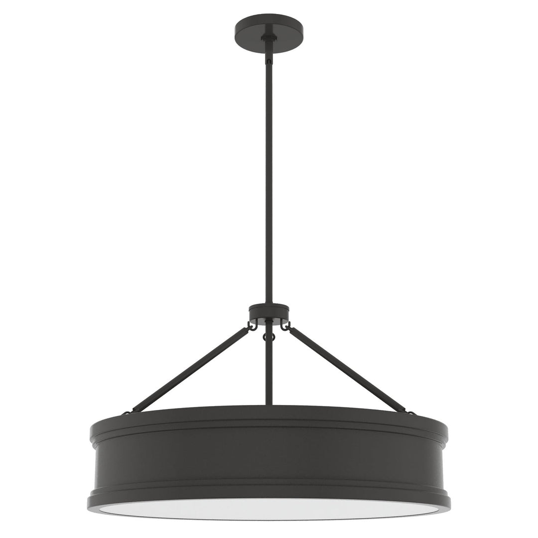 Capshaw Six Light Pendant in Noble Bronze