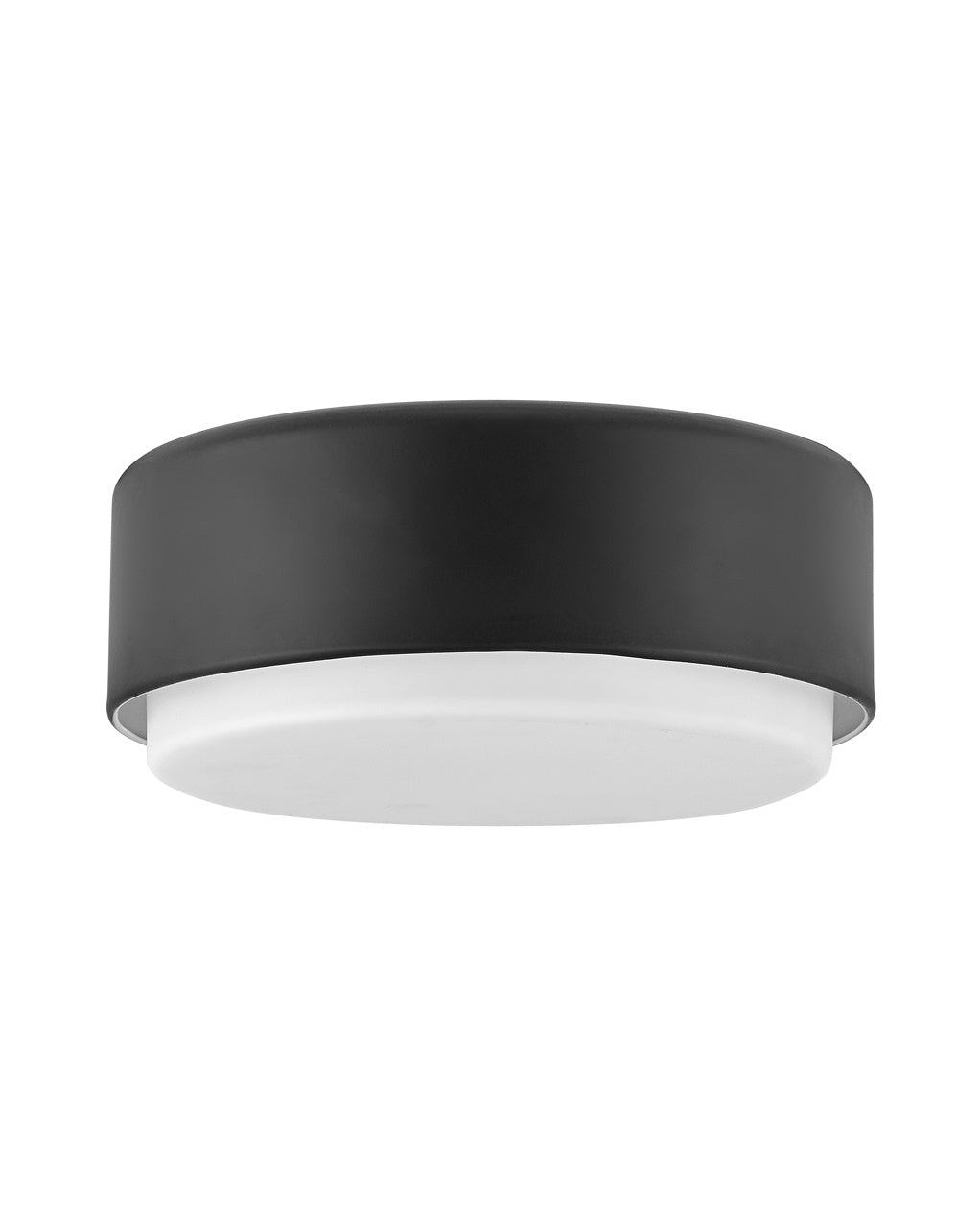 Cedric LED Flush Mount in Black