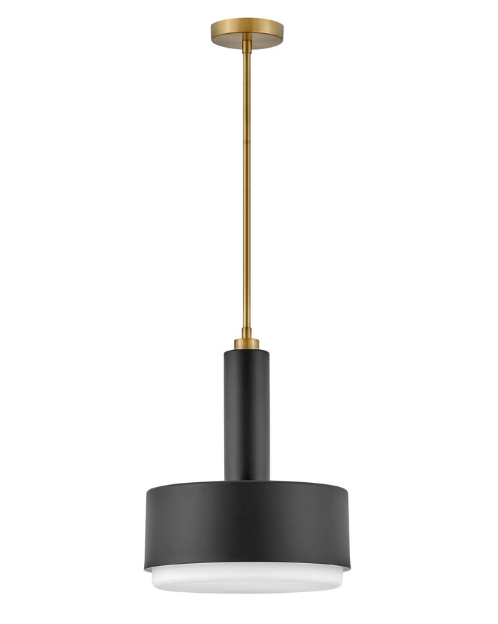 Cedric LED Pendant in Black