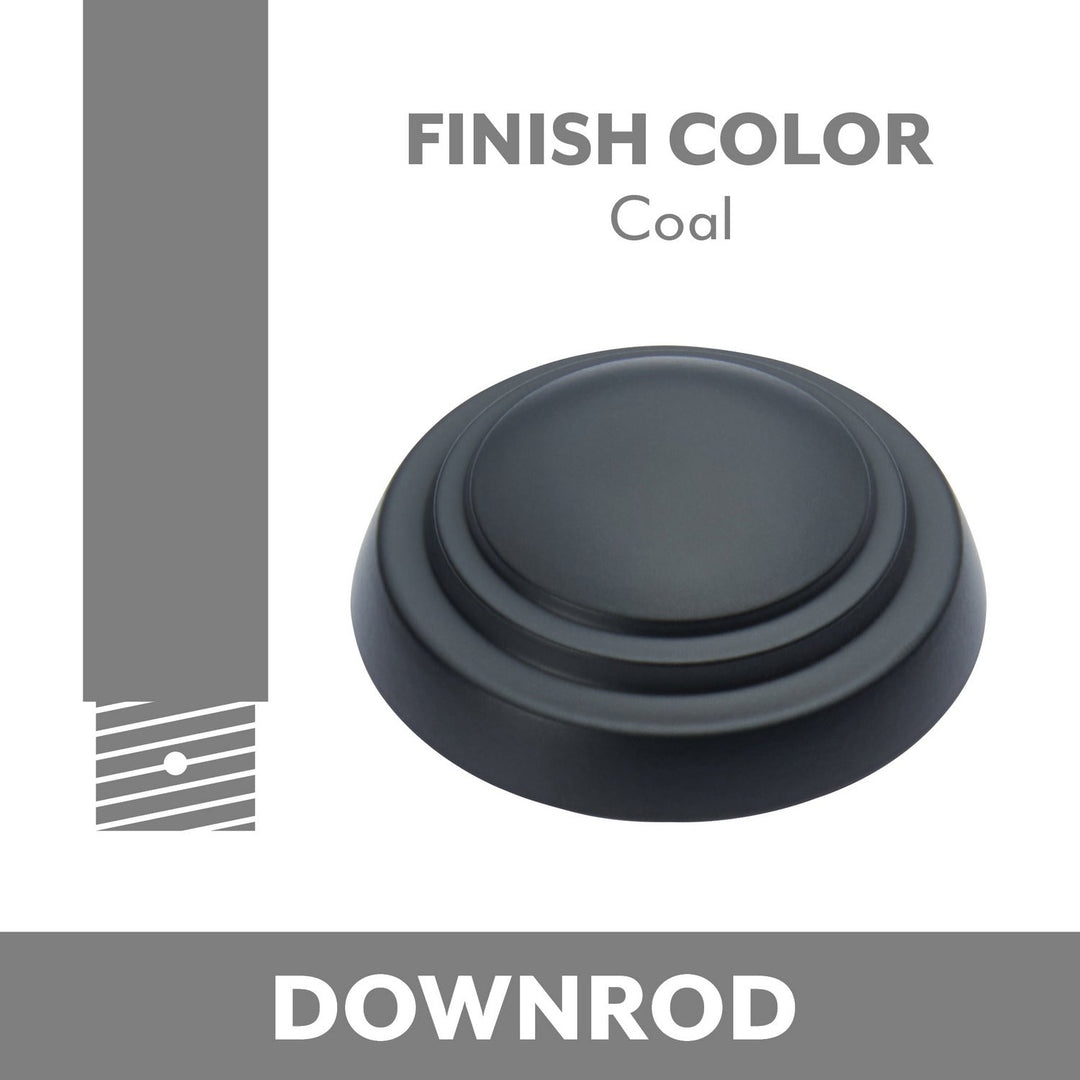 Ceiing Fan Downrod in Coal