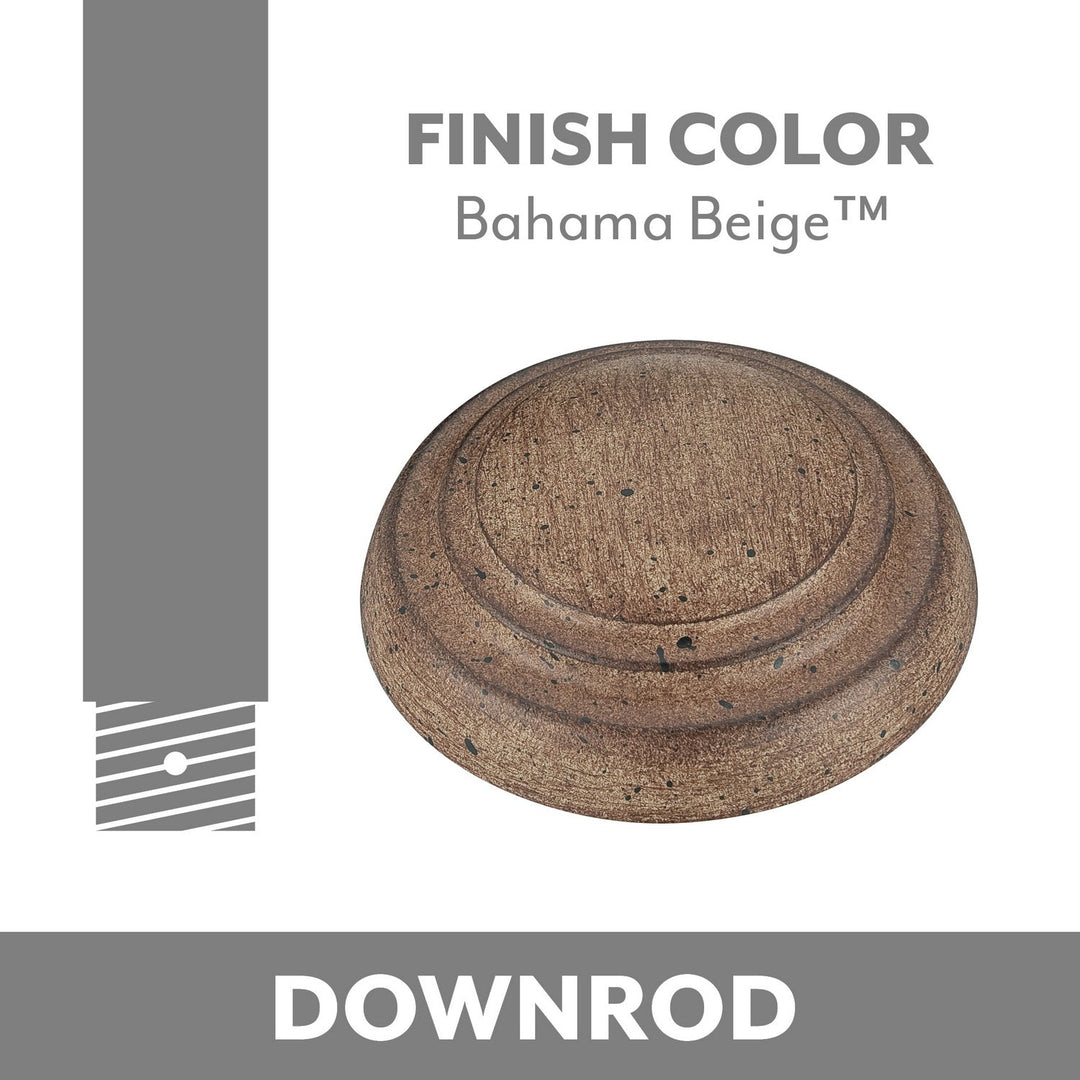 Ceiling Fan Downrod Coupler in Bahama Beige