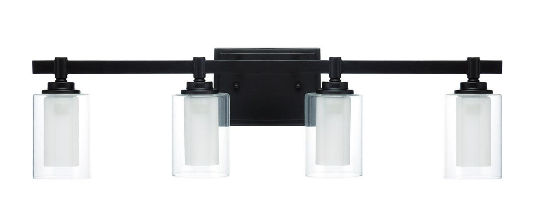 Celeste Four Light Vanity in Espresso