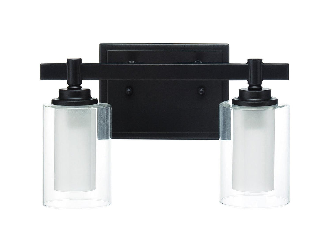 Celeste Two Light Vanity in Espresso